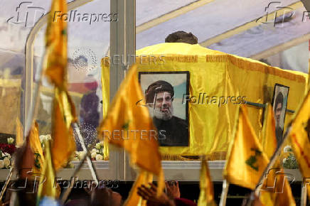 FILE PHOTO: Funeral of late Hezbollah leader Hassan Nasrallah