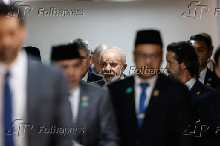 Presidente Luiz Inácio Lula da Silva recebe o presidente da Indonésia, Prabowo Subianto