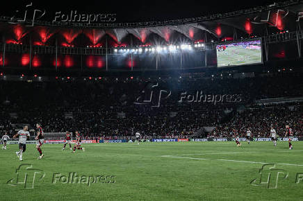 Partida válida pelo Campeonato Brasileiro 2025 entre Flamengo e São Paulo