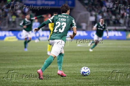 Partida entre Palmeiras e Mirassol pelo Campeonato Brasileiro 2025