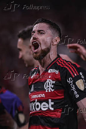 Partida válida pela Copa Libertadores da América entre Flamengo e Internacional