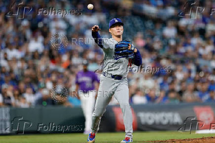 MLB: Los Angeles Dodgers at Colorado Rockies