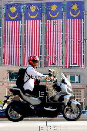 Preparations ahead of Malaysia Independence Day on 31 August
