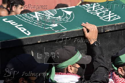 Funeral of senior Hamas member killed in Sidon