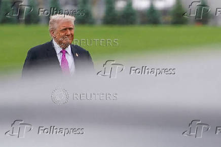 U.S. President Donald Trump delivers the commencement address at West Point Military Academy, NY