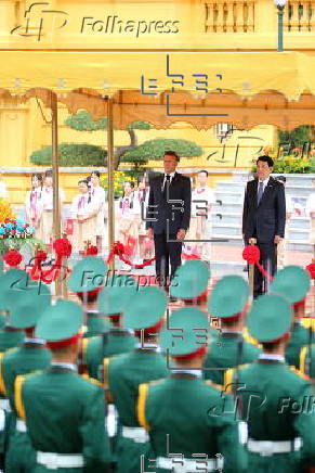 French President Emmanuel Macron visits Vietnam