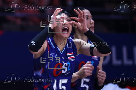 FIVB Volleyball Women's Nations League - Belgium vs Thailand