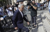 Former presidential candidate Calin Georgescu appears at hearing in Bucharest