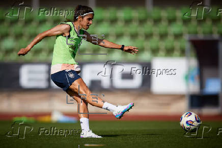 Sesión de entrenamiento para la Eurocopa