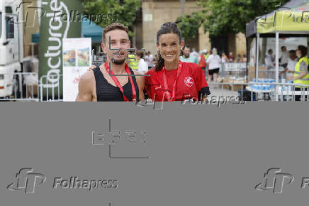 Ruppel Mathieu y Amaia Melero vencen en La Media de San Fermín