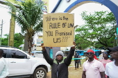 Nationwide protest in Liberia