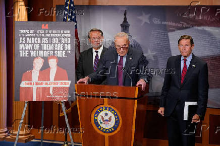 U.S. Senate Democrats compel the Trump administration to release files on disgraced financier and sex offender Jeffrey Epstein