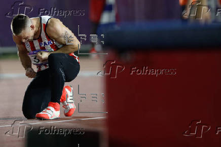 Atletismo: lanzamiento de jabalina masculino