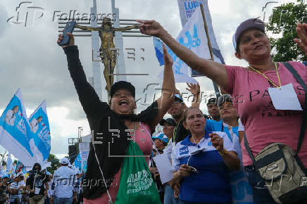 La candidata presidencial Luisa González visita Guayaquil, Ecuador