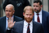 Britain’s Prince Harry in court over legal challenge to security costs