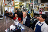 Canada?s Prime Minister Mark Carney makes a campaign stop in Montreal