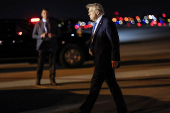 U.S. President Trump in Palm Beach International Airport