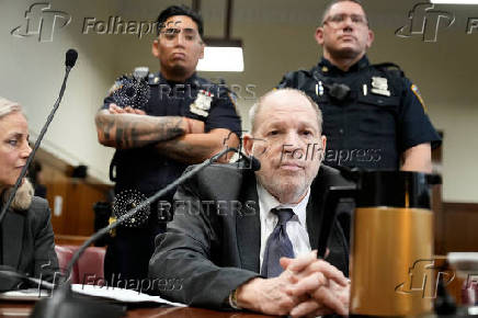 Harvey Weinstein appears at Manhattan Criminal Court for his rape and sexual assault trial, in New York City
