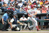 NCAA Baseball: College World Series-Arkansas v Murray State