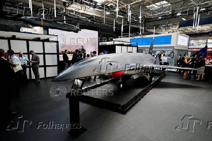 FILE PHOTO: 55th Paris Air Show at Le Bourget Airport near Paris