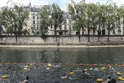 Three swimming spots open in the Seine river in Paris