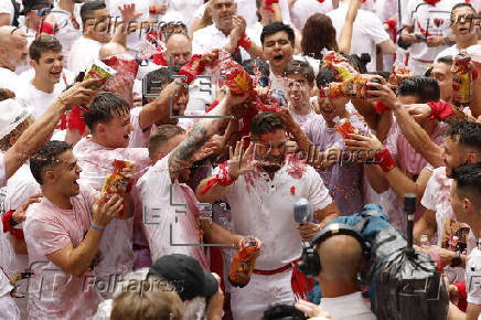 Todo listo para el comienzo de los Sanfermines