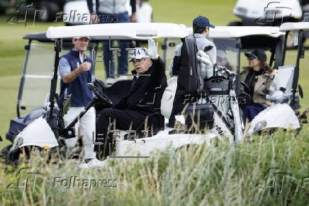 US President Donald J. Trump in Scotland