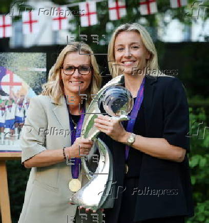 Deputy Prime Ministert hosts England Women’s soccer team at 10 Downing Street in London