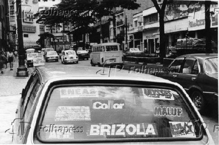 Eleições presidenciais 1989: carro