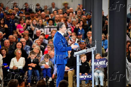 Conservative Party of Canada's leader Pierre Poilievre holds a rally in Saskatoon
