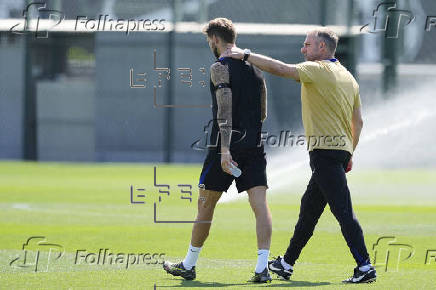 Entrenamiento del FC Barcelona