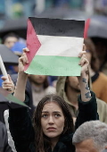Solidarity protest for Palestine in Bucharest