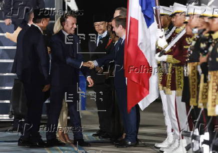 France's President Emmanuel Macron on state visit to Indonesia