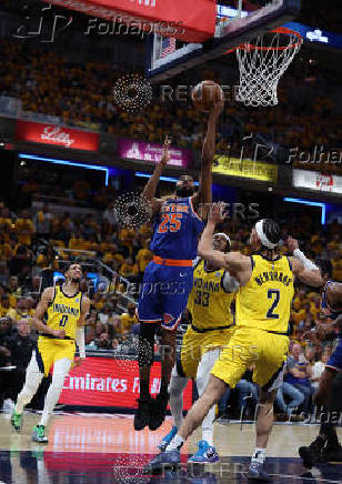 NBA: Playoffs-New York Knicks at Indiana Pacers