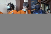 Press conference in Bali over alleged drug possession by Australian and Indian nationals