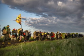 Orthodox Christians take part in annual Velikoretsky Cross procession