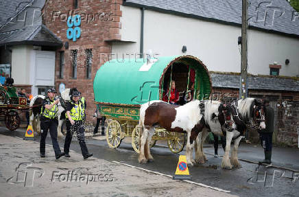Annual horse fair in Appleby-in-Westmorland