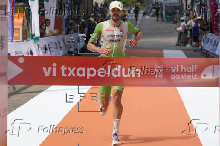 Celebración de la prueba de triatlón Vi Half Gasteiz