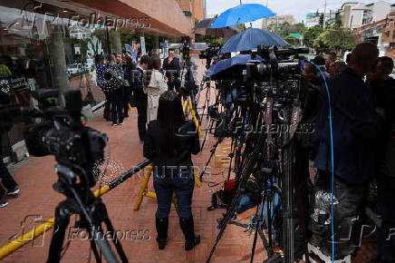 March in support of Colombian Senator Miguel Uribe Turbay, in Bogota
