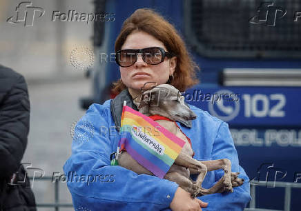 Equality March organized by the LGBT+ community in Kyiv