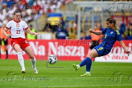 Women's international friendly soccer - Poland vs Ukraine