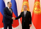 Russian Foreign Minister visits Kyrgyzstan