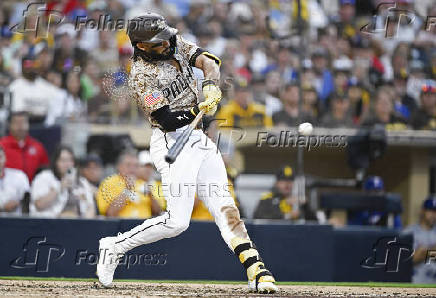 MLB: Texas Rangers at San Diego Padres