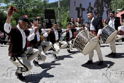 Traditional St. Peter's day wedding in Galicnik