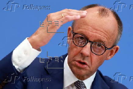 German chancellor's annual summer press conference in Berlin
