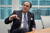 FILE PHOTO: IMF and World Bank's Spring Meetings 2025 in Washington, D.C.