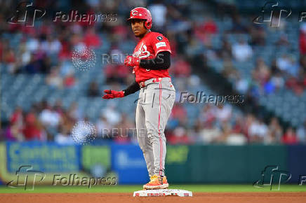 MLB: Cincinnati Reds at Los Angeles Angels