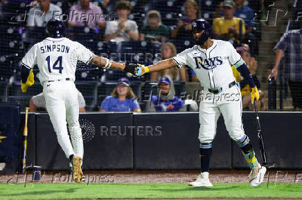 MLB: Toronto Blue Jays at Tampa Bay Rays