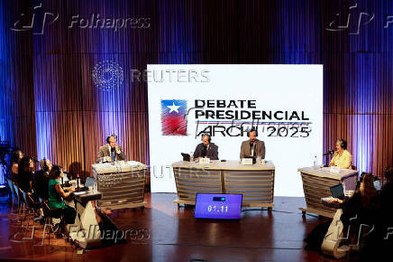 Chilean presidential candidates attend debate ahead of presidential runoff