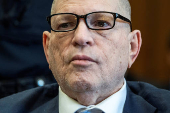 Former film producer Harvey Weinstein appears in court in New York